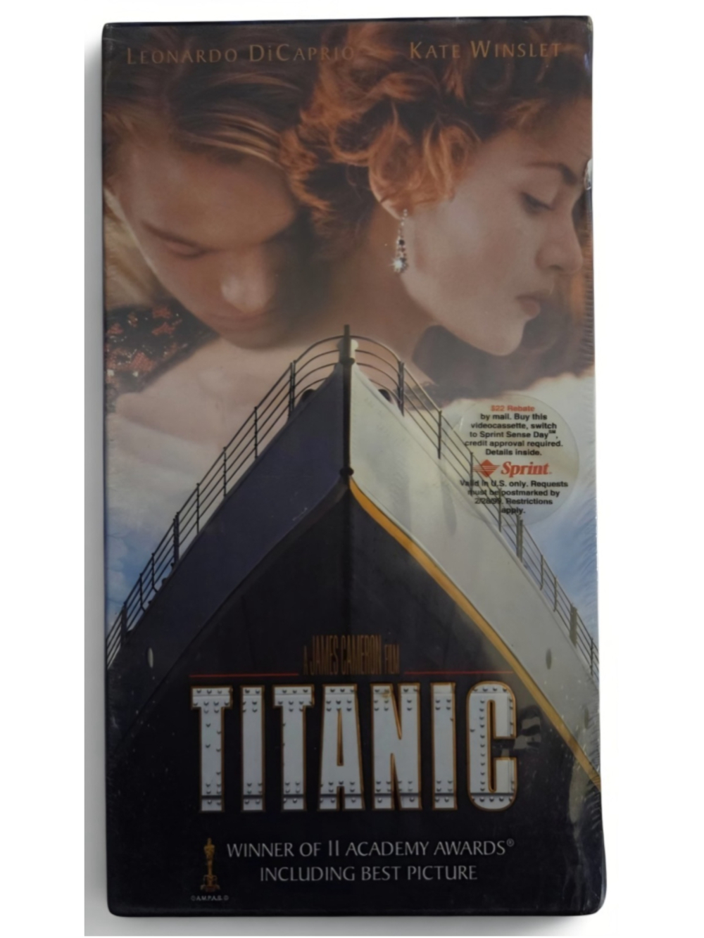 Titanic VHS Brand New Sealed 1998 2-Tape Set Widescreen Free Shipping